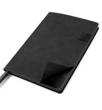 Ежедневник A5 недатированный Efemero в мягком переплёте, черный