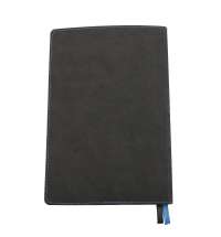 Ежедневник A5 недатированный Efemero в мягком переплёте, черный/темно-синий