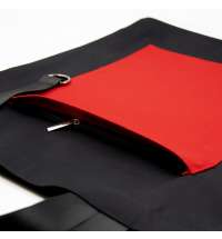 Шоппер Superbag Big Pocket, с карманом на молнии