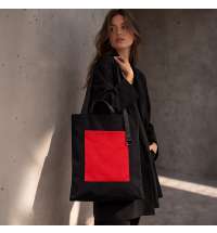 Шоппер Superbag Big Pocket, с карманом на молнии