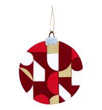 Ёлочное украшение Хундертвассер, коллекция ARTS`ME