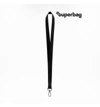 Лента для бейджа Flat, с карабином