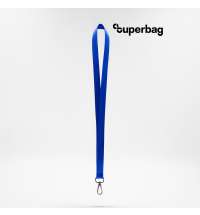 Лента для бейджа Flat, с карабином