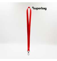 Лента для бейджа Flat, с карабином