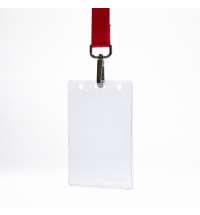 Лента для бейджа Flat, с карабином