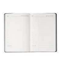 Ежедневник Flexy Freedom Latte А5, недатированный, в гибкой обложке серый/бирюзовый