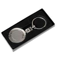 Брелок; 3,7х0,3 см; металл