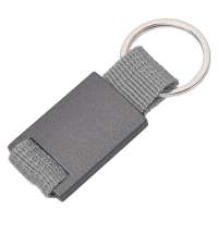 Брелок DARK JET; 2,8 x 6,2 x 0,6 см; серый, металл