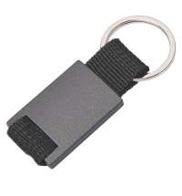 Брелок DARK JET; 2,8 x 6,2 x 0,6 см; черный, металл