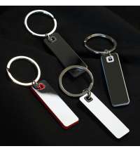 Брелок TONER STICK; 5,28 x 1,6 x 0,42 см; белый; металл/пластик