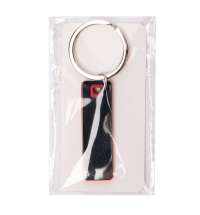 Брелок TONER STICK; 5,28 x 1.6 x 0,42 см; красный, металл/пластик