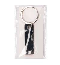 Брелок TONER STICK; 5,28 x 1,6 x 0,42 см; серый; металл/пластик