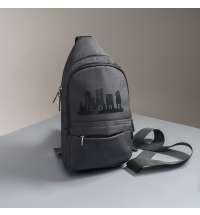 Сумка на плечо CORE, серый, 100% полиэстер