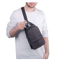 Сумка на плечо CORE, серый, 100% полиэстер