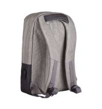 Рюкзак BEAM, серый/темно-серый, 44х30х10 см, ткань верха: 100% полиэстер, подкладка: 100% полиэстер