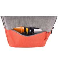 Рюкзак BEAM, серый/темно-синий, 44х30х10 см, ткань верха: 100% полиэстер, подкладка: 100% полиэстер