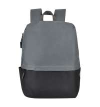 Рюкзак водостойкий "Eclat", серый/чёрный, 43 x 31 x 10 см, 100% полиэстер 600D