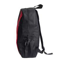 Рюкзак PLUS, чёрный/красный, 44 x 26 x 12 см, 100% полиэстер 600D