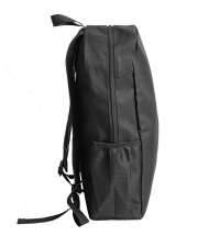 Рюкзак PLUS, чёрный/серый, 44 x 26 x 12 см, 100% полиэстер 600D