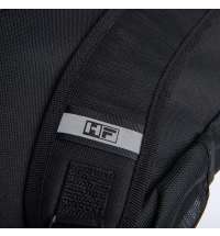 Рюкзак PLUS, чёрный/серый, 44 x 26 x 12 см, 100% полиэстер 600D