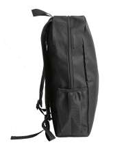 Рюкзак PLUS, чёрный/т.синий, 44 x 26 x 12 см, 100% полиэстер 600D