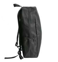 Рюкзак PLUS, чёрный/синий, 44 x 26 x 12 см, 100% полиэстер 600D