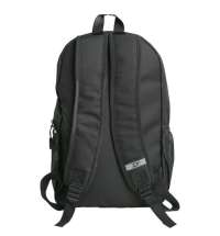 Рюкзак PLUS, чёрный/синий, 44 x 26 x 12 см, 100% полиэстер 600D