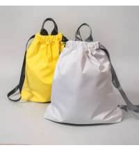 Рюкзак RUN new, жёлтый, 48х40см, 100% полиэстер