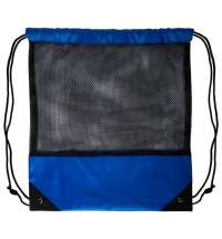 Рюкзак мешок с укреплёнными уголками Mesh, синий, 35*41 см, полиэстер 210D