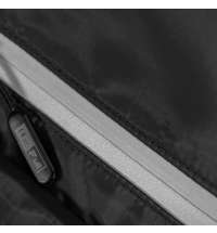 Рюкзак SHINE, чёрный, 38 х 23 х 12 см, 100% нейлон