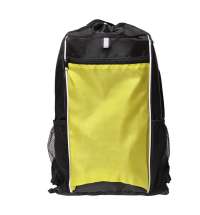 Рюкзак Fab, жёлтый/чёрный, 47 x 27 см, 100% полиэстер 210D