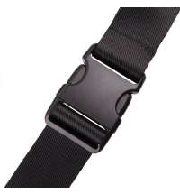 Сумка на пояс SIN, черный, 37х13х8 см, 100% полиэстер