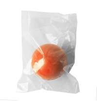 Антистресс "Мяч", оранжевый, D=6,3см, вспененный каучук