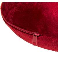 Подушка дорожная  "SOFT"; memory foam, микрофибра, красный