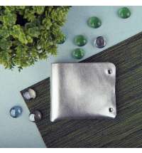 Портмоне кожаное  LOFT SILVER