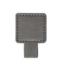 Держатель для ручки, серый, самоклеющийся, PU