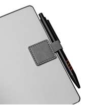 Держатель для ручки, темно-синий, самоклеющийся, PU