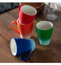 Кружка GRADE с прорезиненным покрытием