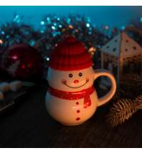 Кружка SNOWMAN с крышкой