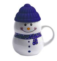 Кружка SNOWMAN с крышкой