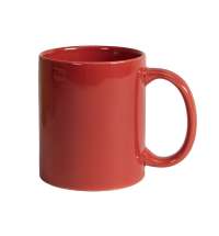 Кружка "DECOL" для деколи, 330 мл, d=82 мм, премиум, красная