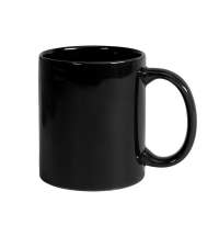 Кружка "DECOL" для деколи, 330 мл, d=82 мм, премиум, черная