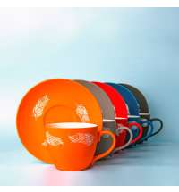 Чайная пара TENDER с прорезиненным покрытием