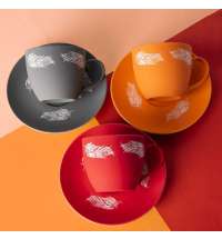 Чайная пара TENDER с прорезиненным покрытием