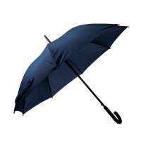 Зонт-трость ANTI WIND, пластиковая ручка, полуавтомат