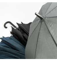 Зонт-трость ANTI WIND, пластиковая ручка, полуавтомат