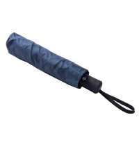 Зонт LONDON складной, автомат; темно-синий; D=100 см; 100% полиэстер