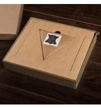 Набор подарочный LOFT: портмоне и чехол для наушников, коричневый