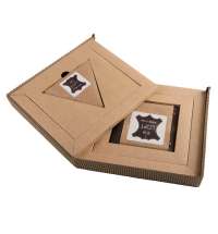 Набор подарочный LOFT: портмоне и чехол для наушников, коричневый