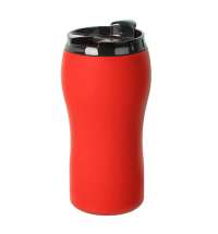 Набор подарочный SILKYWAY: термокружка, блокнот, ручка, коробка, стружка, красный